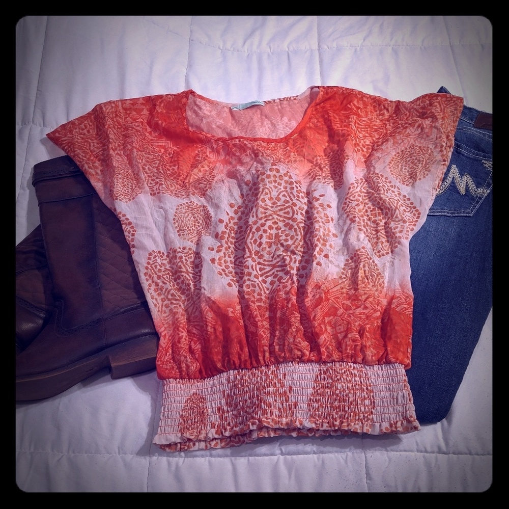 Maurice's Chiffon top